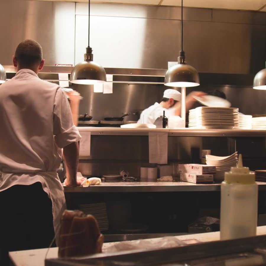 The kitchen on a Sunday